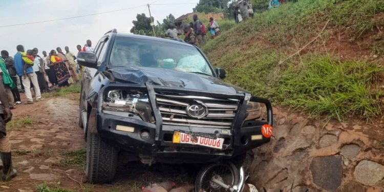 Boda Boda Rider Perishes as Minister Balaam survives an accident