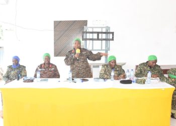 UPDF Female Soldiers In Somalia urged to Champion Professionalism And Growth