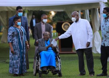 President Museveni Mourns fallen Justice, Kanyeihamba