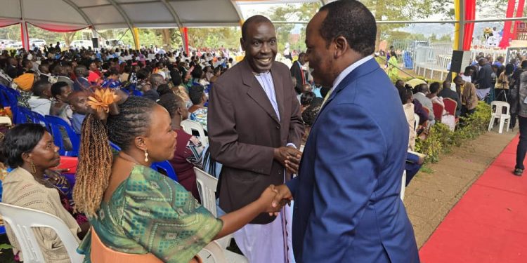 ‎DF’s Mpuuga joins Catholics at Kitovu Deanery’s Jubilee Celebrations