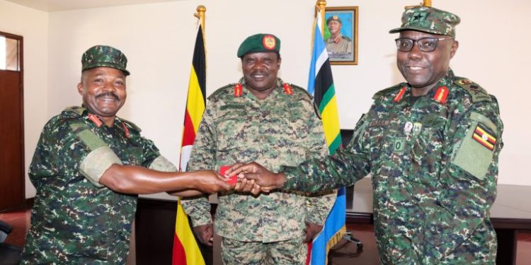 Gen Tukahirwa preaches peace as new Director Operations , Land forces assumes office