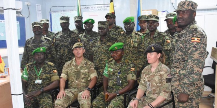 UPDF Officers under AUUSOM completes training successful
