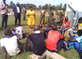 Kamuli Recruits Commences Training in UPDF 