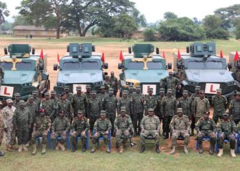 UPDF Passes Out Combat Armoured Vehicle Drivers