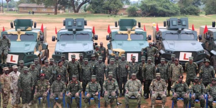 UPDF Passes Out Combat Armoured Vehicle Drivers
