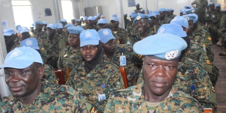 UPDF Promotes 190 Non Commissioned Officers in Mogadishu