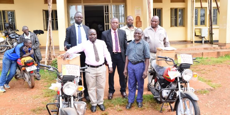 Mukono District Local Government Boosts Agricultural Service Delivery with New Transport Support