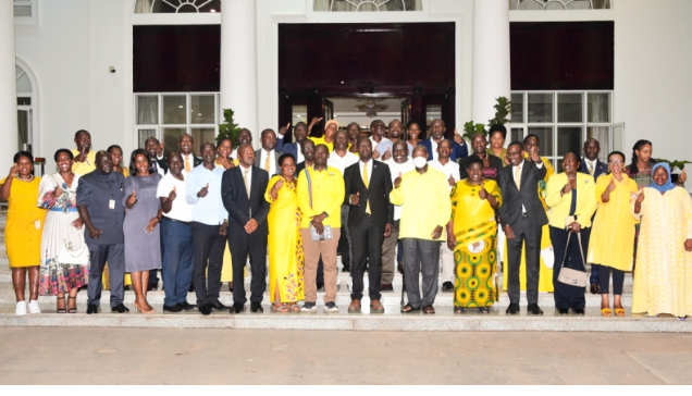 Buganda Parliamentary Caucus Meets President Museveni ahead of 2026 General Elections