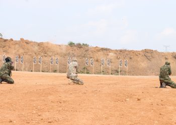CDF CUP: UPDF Officers Showcase Shooting Skills