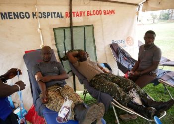Military Police takes Part in Blood Donation Campaign