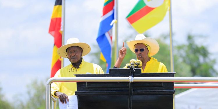 First Lady Preaches Peace among Nebbi Residents