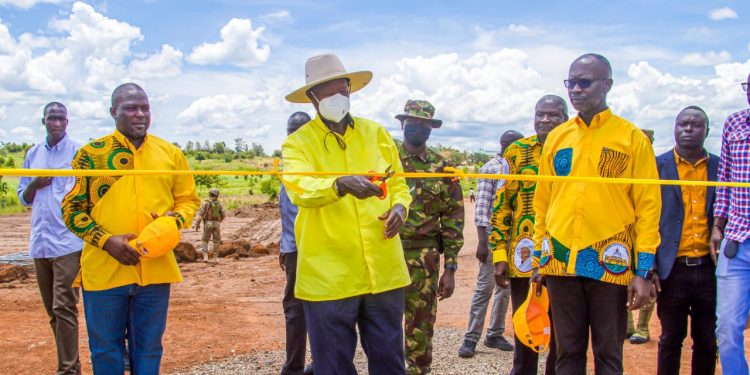 Museveni Commissions Leju Stadium in Terego