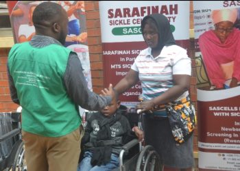 Wheelchairs and Testing Kits Boost Sickle Cell Care at Mukono General Hospital