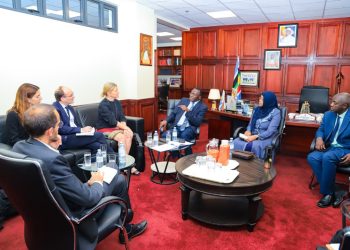 Chief Justice Hosts a Delegation from Sweden and IDLO