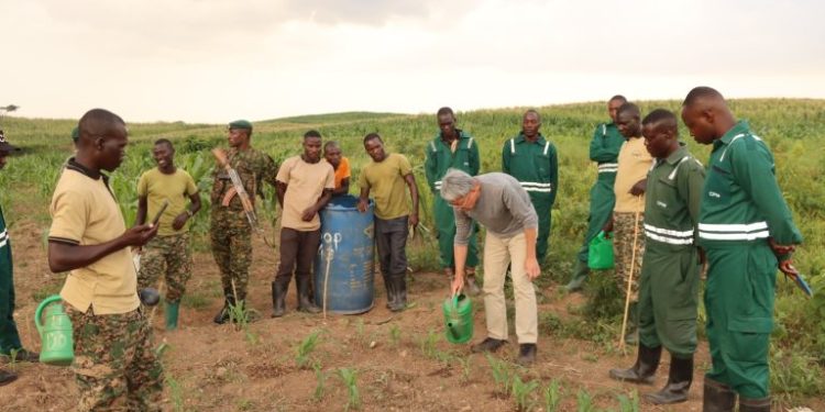 Japanese Prof. Dr Jo Min Kim in Uganda