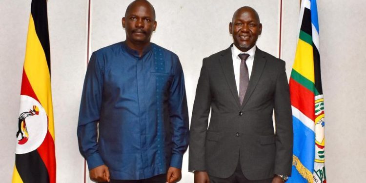 Director CID Pays a Courtesy Call on the Director of Public Prosecutions