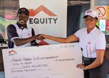 Equity Bank Supports Professional Golfer, Marvin Kibirige