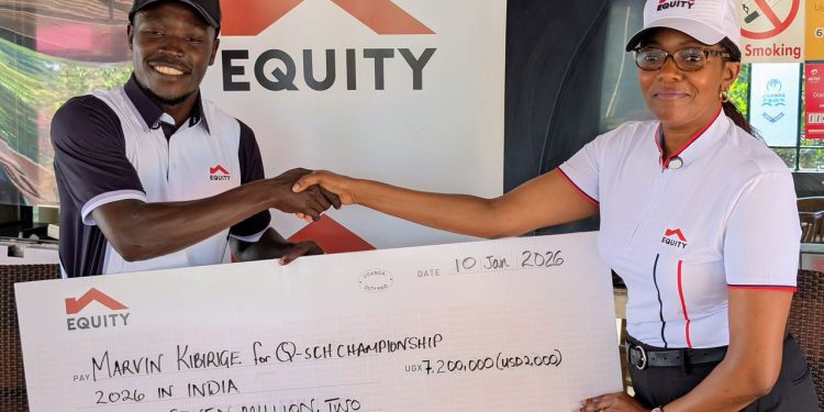 Equity Bank Supports Professional Golfer, Marvin Kibirige