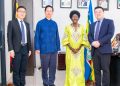 Chinese Ambassador Zhang Bids Farewell to Rt. Hon. Kadaga