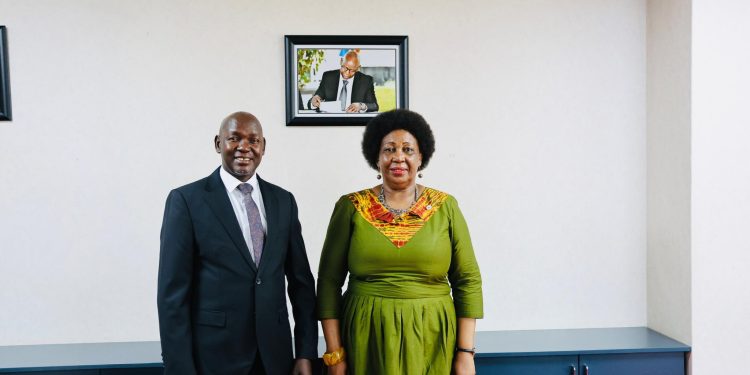 UHRC Chairperson Pays Courtesy Call on DPP, Reaffirms Institutional Partnership