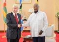 Museveni Meets Boris Johnson’s Father, Stanley Johnson