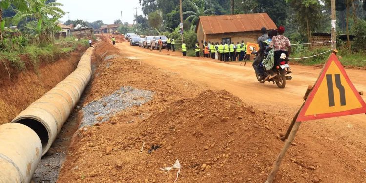 Kitemu-Kisozi Road Construction: Kyengera’s 6.5km Spur Road Nears One-Third Completion