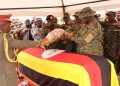 Thirteen-Gun Salute as Maj Gen Francis Takiriwa Laid to Rest in Mbarara