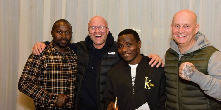 Boxer Abdul Ssebute Signed by Albion Boxing Academy Cambridge Management and Nara Promotions
