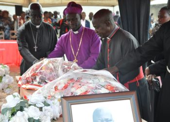 Senior Educationist Aliza Moses Laid to Rest in Kamuli District; Bishop Lubaale Comforts
