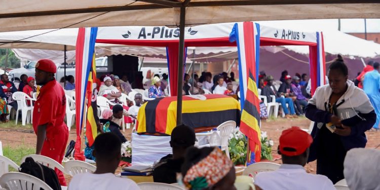 Pictorial: Hundreds Gather in Kalangala to Pay Tribute to Hon. Nakimuli