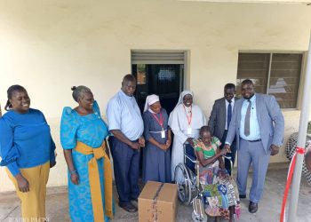 JMS Donates Medical Supply to St Joachim and St. Ann Elderly Support Mission in Arua