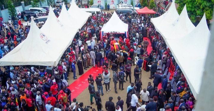 Hundreds Turn Up for Nakimuli’s Special Tribute at NUP headquarters
