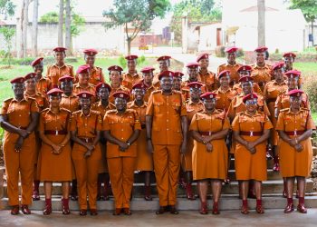 Junior Officers Chevroned at Luzira Women’s Prison