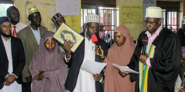 Sheikh Yasin Magezi Sworn In as Kadhi of Kyenjojo Muslim District