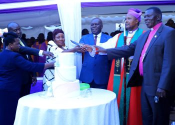 Bishop Kagodo Urges Faith and Diligence as Bishop Senior School Bids Farewell to Headteacher Kyakulaga
