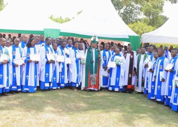 Bishop Kagodo Commissions 55 Lay Leaders