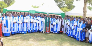 Bishop Kagodo Commissions 55 Lay Leaders