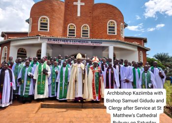 Archbishop Kaziimba Calls for Unity as he Concludes Bugisu Farewell Visit