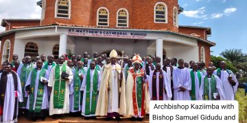 Archbishop Kaziimba Calls for Unity as he Concludes Bugisu Farewell Visit
