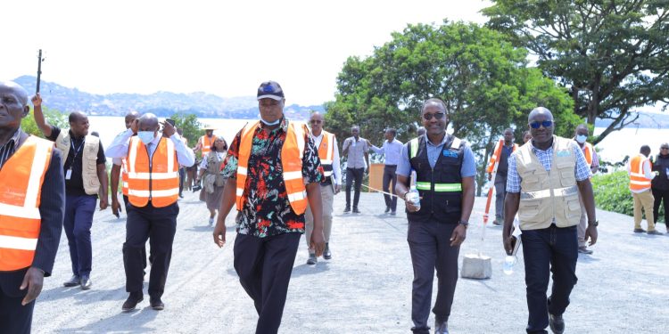 Mukono Chairman Lukooya Commends Contractors on Ntenjeru- Bule Road Construction Project