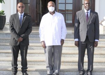 President Museveni President Over Swearing Ceremony of Deputy Chief Justice Moses Kazibwe