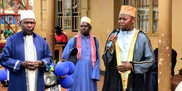 Kayunga Muslim Leaders Receive Motor bikes 