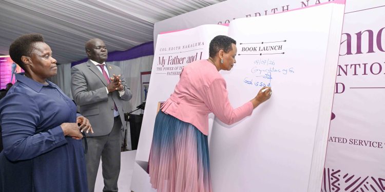 Col. Nakalema Honours Launches a Book to Honor Her Father